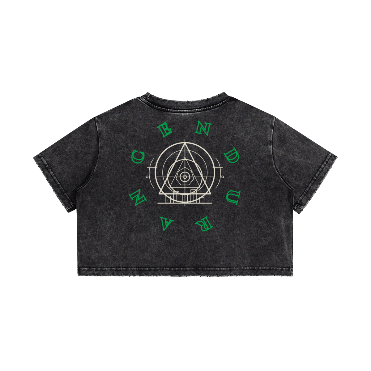 Endurance — Crop Top — exact back mockup